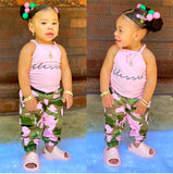 SIMPLY BLESSED PANTS SET
